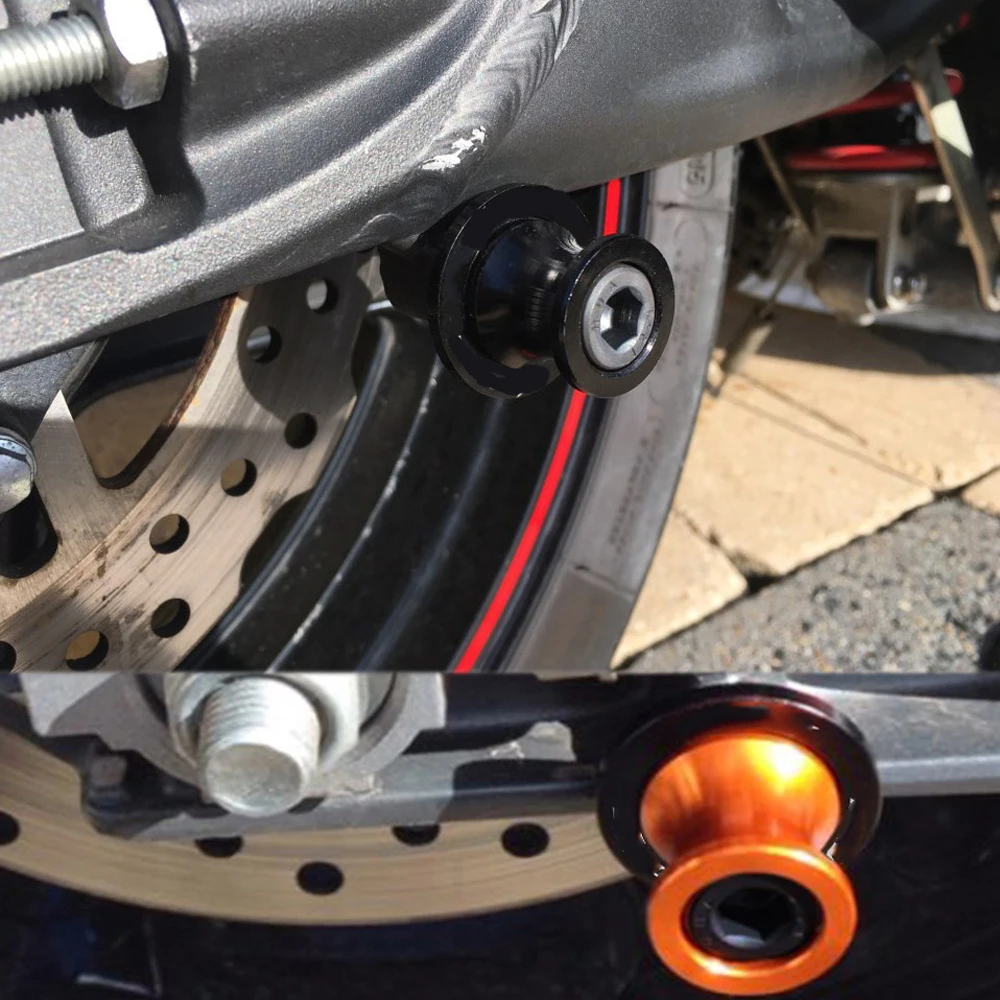 Для KTM RC390 RC 390 RC- Moto 10 мм CNC алюминиевая Поворотная педаль Крышка мотоцикла поворотники для трубных узлов маятник Катушки слайдер