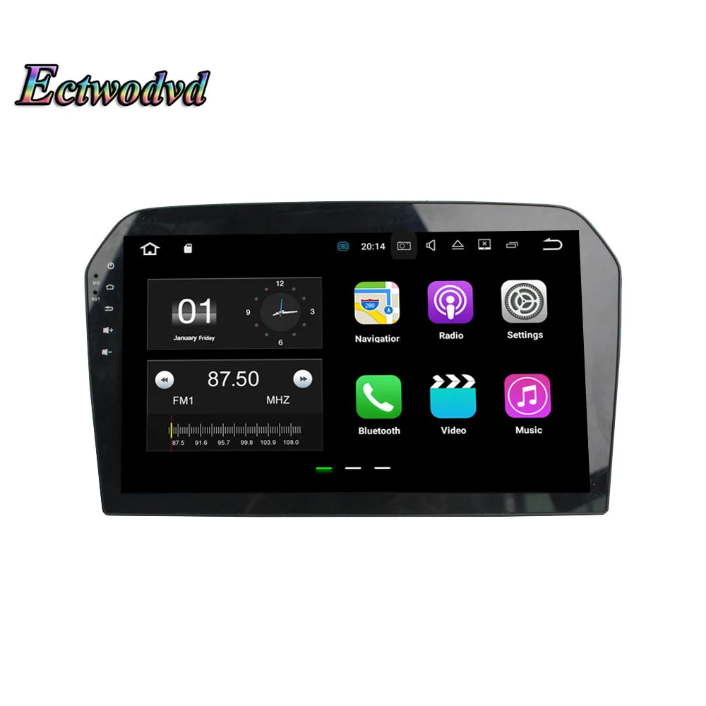 Excellent Ectwodvd Octa Core 4G RAM 64G ROM Android 9.0 Car Multimedia DVD Player GPS HeadUnit for VW Jetta 2012 2013 2014 2015 14