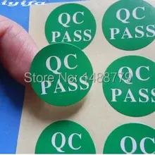 1000/шт, 10 мм! контроль качества пройден круглые наклейки зеленый стикер Защита окружающей среды не сушильная этикетка наклейки
