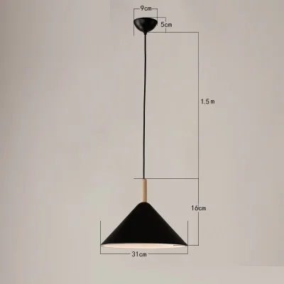LuKLoy скандинавский простой кухонный подвесной светильник, кухонный остров, столовая Подвесная лампа, светодиодный светильник, потолочный кухонный светильник, светильник ing - Цвет корпуса: 1 piece Black lamp