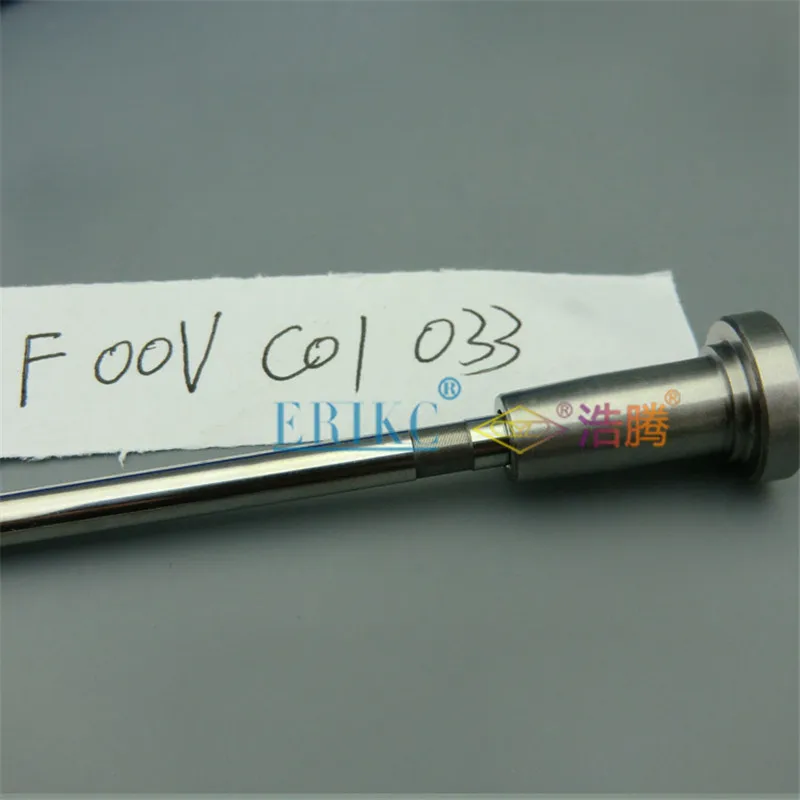 ERIKC F OOV C01 033 Diesel Common Rail Injector Valve F 00V C01 033 Spray Control Valve F00VC01033 for BOSH HYUNDAI 0445110091