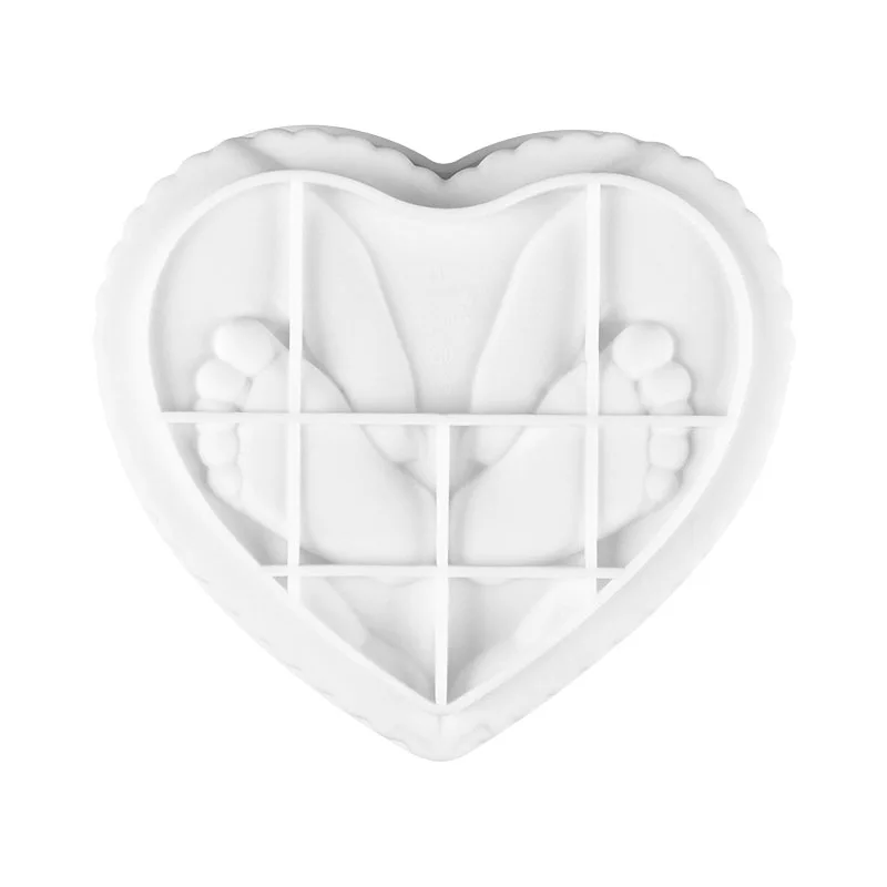 3D Baby Ankle Silicone Cake Mold Form for Mousse Fondant Chocolate Jelly Gummy Mould Baking Pastry Cake Decoration Bakery Tools