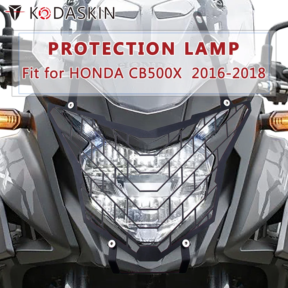 

KODASKIN Headlight Protection Cover Grille Guard for Honda CB500X 2016 2017 2018