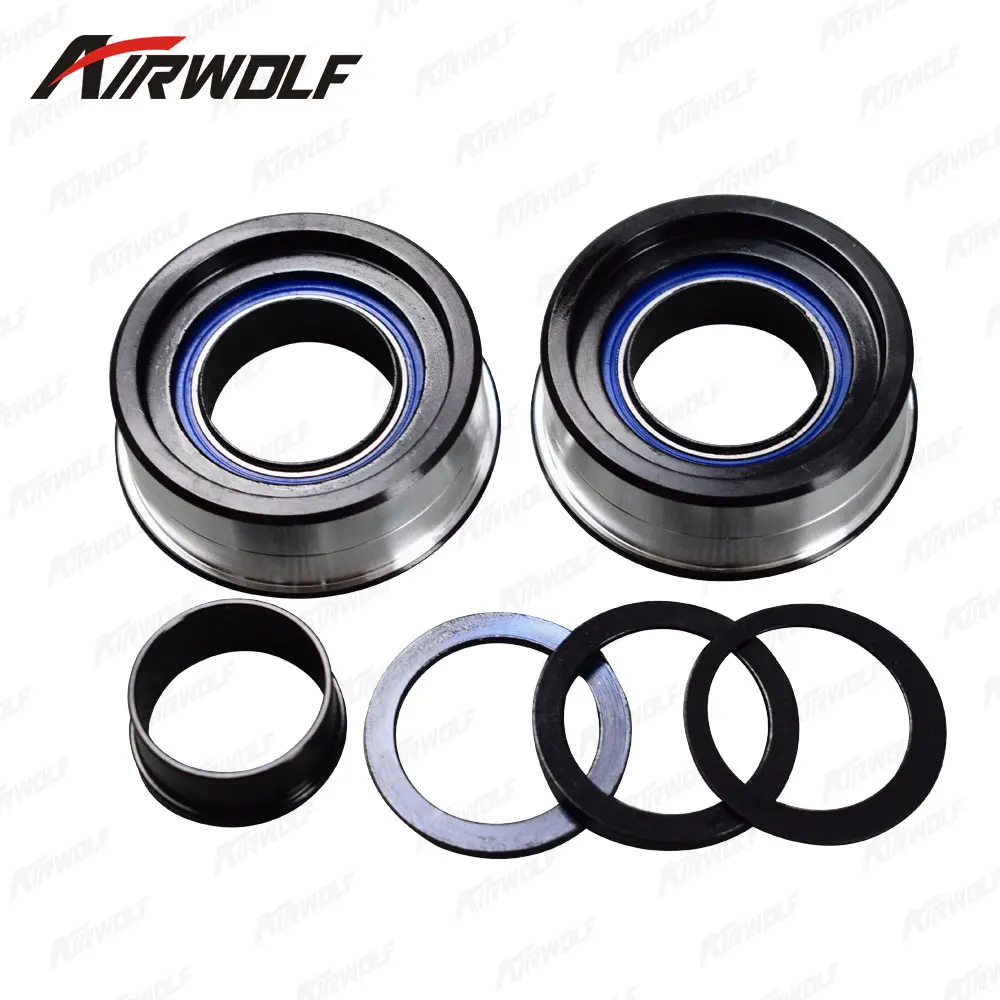 

Fit for 86-92mm aluminum bottom bracket transfer from 46mm OD alloy cups to 24mm or 22 24mm bottom brackets cycling