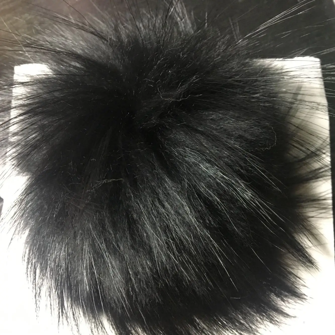 Натуральный мех енота помпонами большой Размеры Меховые помпоны шары волос для шляпа шапки шарф и брелок Настоящее меховой помпон с кнопки