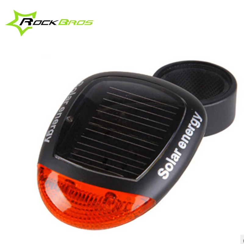 ROCKBROS Солнечная новая мощная светодиодная велосипедная задняя фара безопасная
