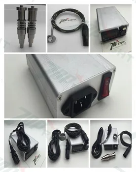 

Sliver color PID temperature controller hot box and 110v 150w coil heater for enail for smoking