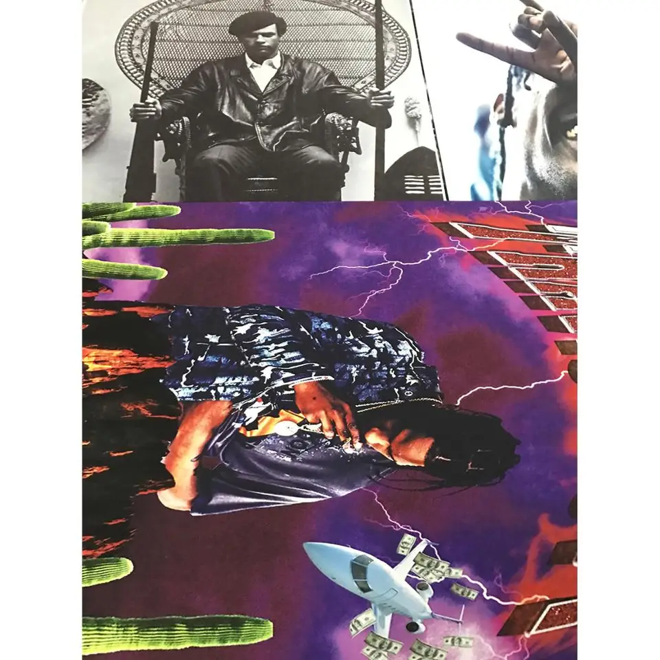 20x20 24x24 Poster Playboi Carti Die Lit Cover New Album 2019 K17