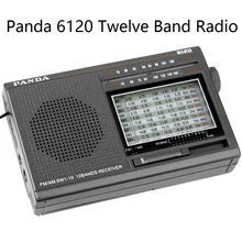 PANDA 6120 12-диапазонный радио FM/MW/SW автоматический поиск таймер переключатель машина Карманный внешний вид супер компактный переноска