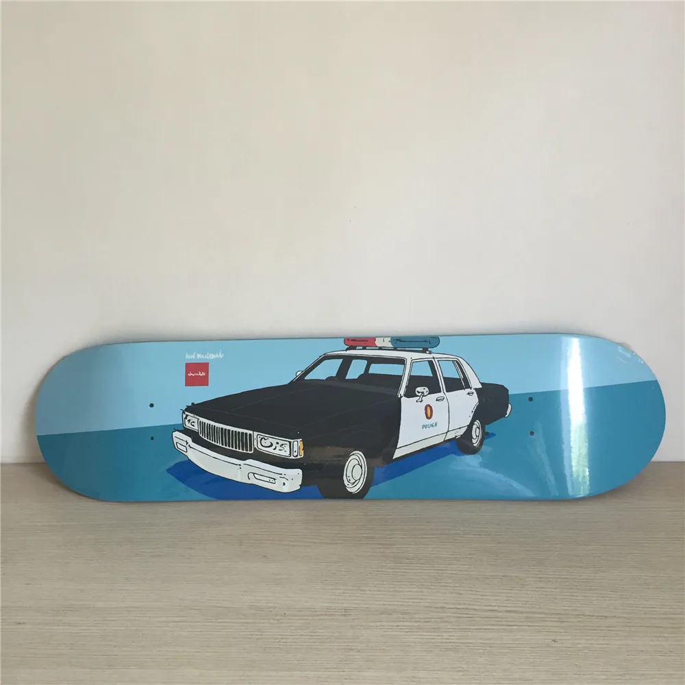 ФОТО Skateboard Decks Police Car Graphics SKateboard Board 8