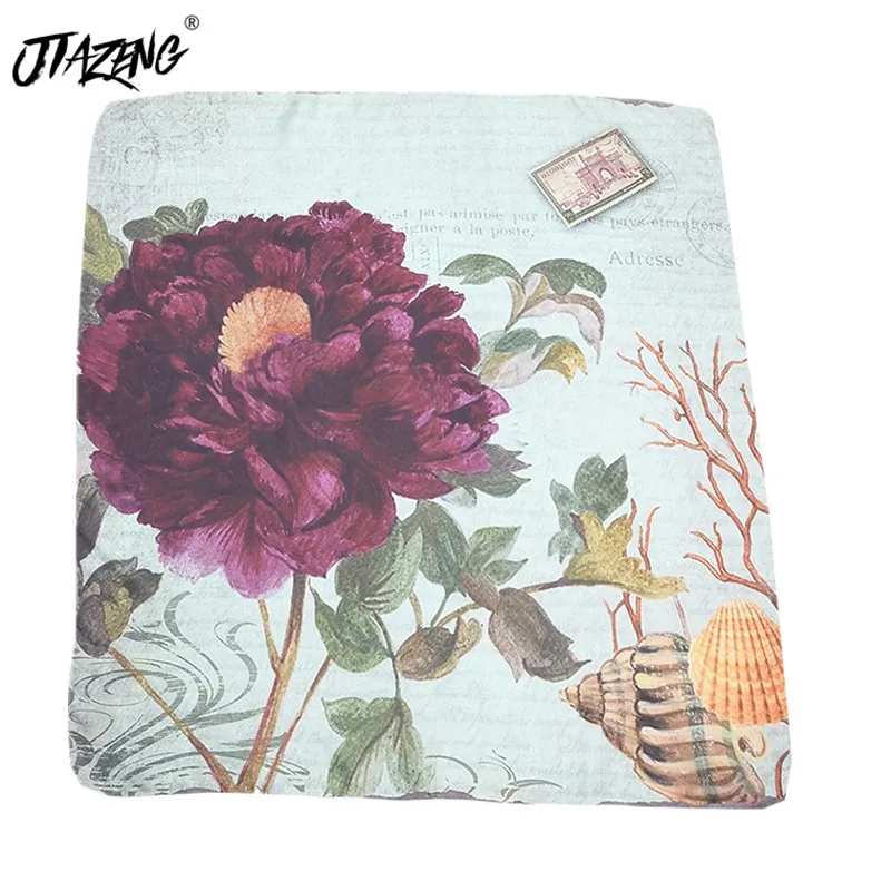 

2019 New Print Shell Flower Scarf High Quality Silk Scarf Luxury Head Wrap 70*70 Summer Cool Scarf Gilrs Shawl In Womens Fashion