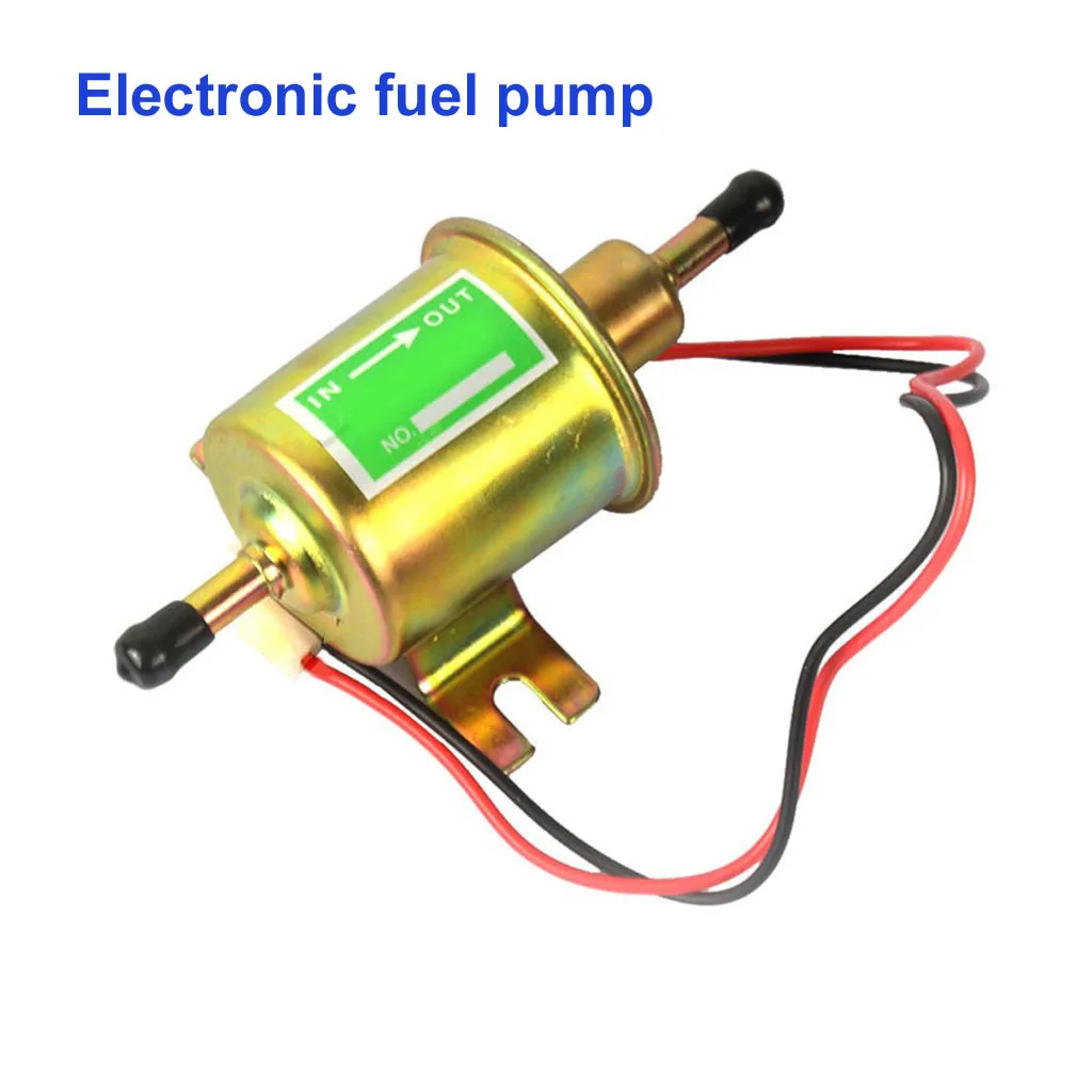 Us 6 62 53 Off 12v Electric Fuel Pump Low Pressure Car Gas Diesel Inline Fits For All 12 Volt Cars Trucks Amp Boats Nasos Dlya Perekachki Topliva Fuel
