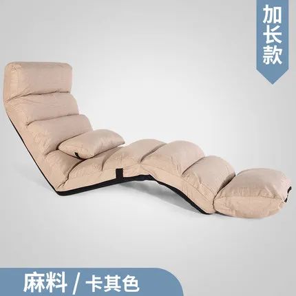 Луи мода ленивый диван, японские татами, складной диван, спинка стул, рядом с окном, досуг стул - Цвет: Big Size 1 Linen