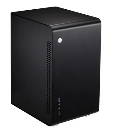 JONSBO U3 чехол для компьютера поддержка ATX питания USB3.0 алюминиевый корпус MicroATX - Цвет: Черный