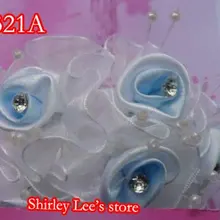 144 булочек = 864 симпатичных мини-булочек атласная роза с распылителем из бисера+ центр горного хрусталя* по EMS