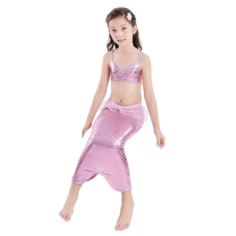 mermaid tail swimwear pink 3