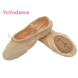Детская балетная обувь для девочек, женские балетки, танцевальная обувь для детей, для взрослых, для тренировок, Zapatillas De Ballet, для девочек