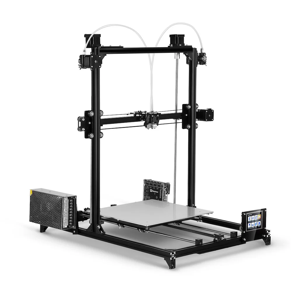 FLSUN i3 плюс Сенсорный экран dual экструдера DIY 3D Принтер Комплект сопла Поддержка