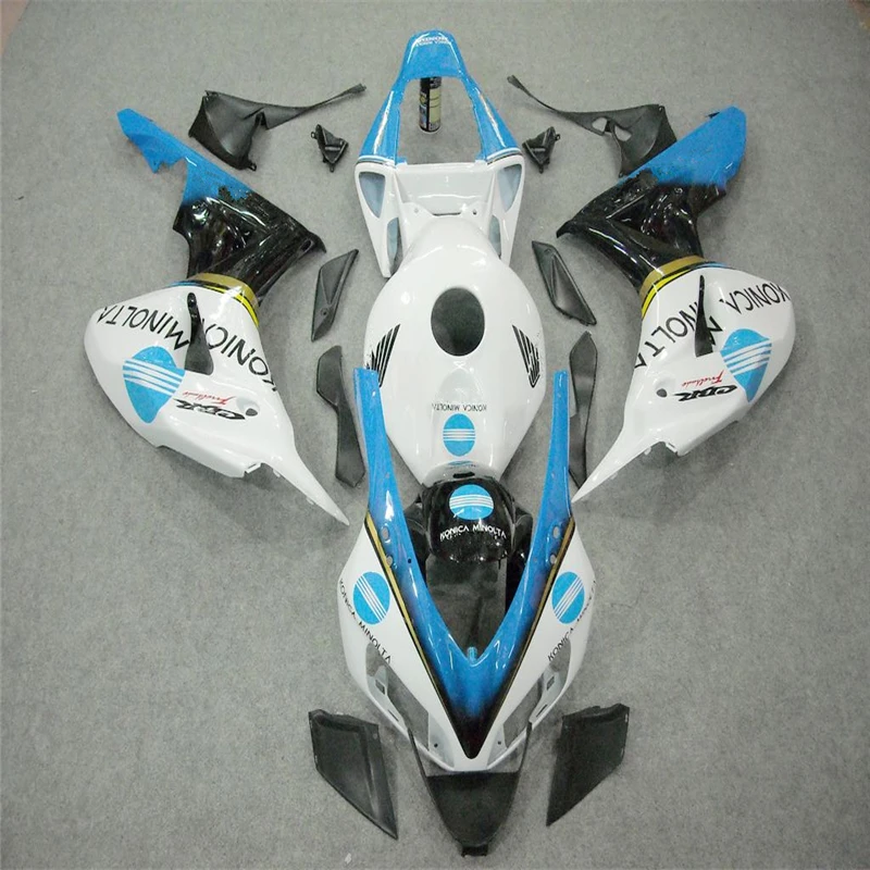 

OEM For HONDA CBR 1000RR 06 07 CBR1000 RR White Injection Mold 2006 2007 Fairing Kit ABS Plastic Motorcycle Covering Free Gifts