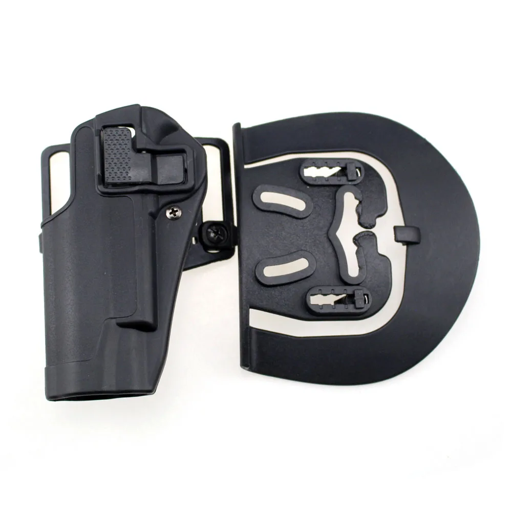

Tactical Colt 1911 Holster Hunting CQC Gun Holster Concealment Waist Belt Loop Paddle Holster for Left Hand