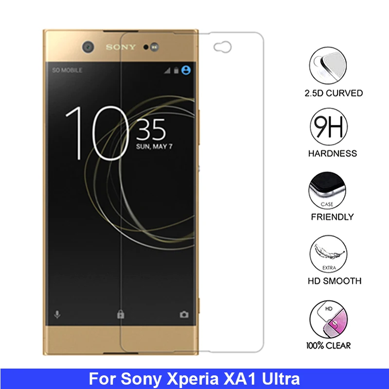 

2Pcs For Sony XA1 Ultra Tempered Glass 9H Premium Screen Protector Film For Sony Xperia XA1 Ultra Dual 6.0" G3212 G3221 G3223