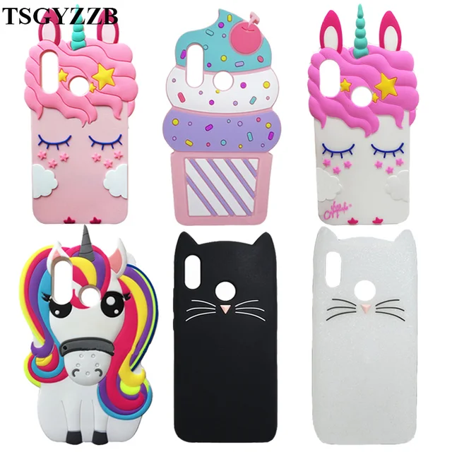 For Huawei P20 Lite Case Cover Soft Silicone 3D Cat