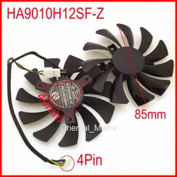 Бесплатная доставка HA9010H12SF-Z 12 В 0.57A 85 мм 40*40*40 мм 4 провода 4Pin для Dataland Графика вентилятор охлаждения