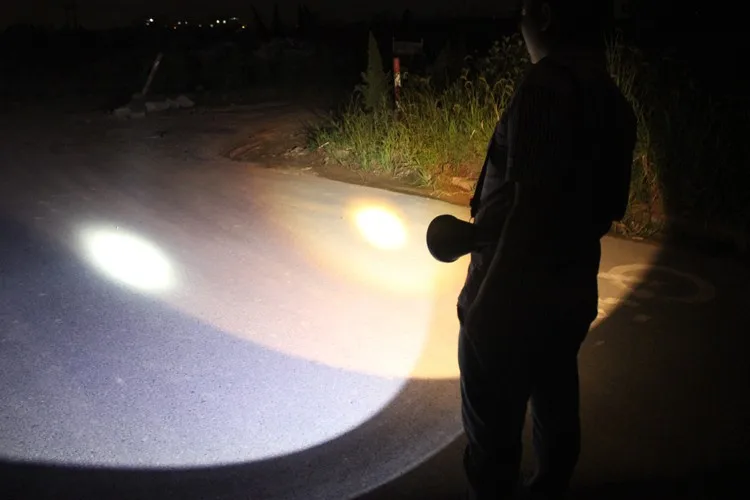 100 W LED CREE T6 reflector de luz impermeable para la caza de pesca desde hace mucho tiempo de iluminación recargable - 3