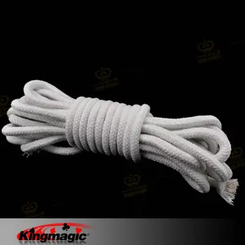 

Soft white Magicians Rope Professional Rope ideal for rope routines magic rope 5meters/lot