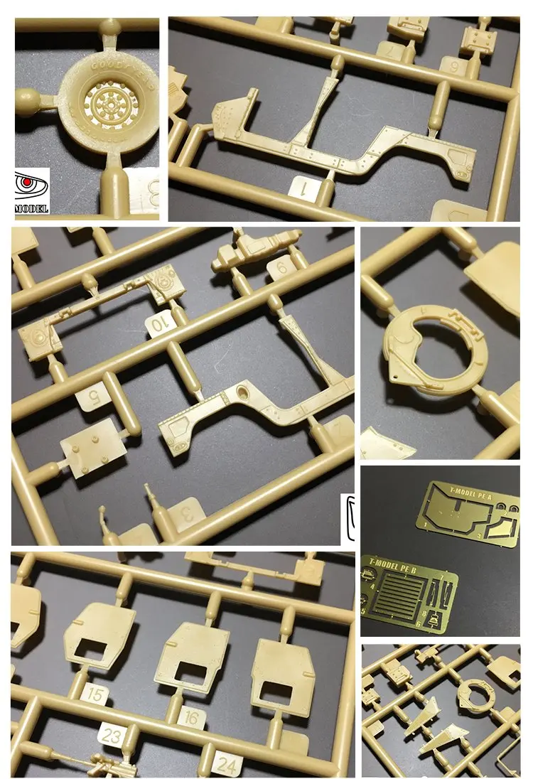 T-MODEL TM-7201 1/72 u.s. HMMWV M1114-масштабный модельный комплект