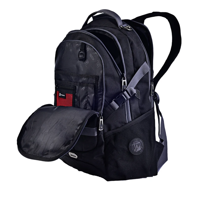 Рюкзак SUISSEWIN SN8350 мужской для ноутбука 15 16 дюймов|music backpack|quality backpacksbackpack men |