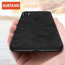 Suntaiho Canvas Silicone Phone Case for iphone X 8 8 Plus Cloth Skin Soft TPU Case for iphone 6 6s 7 7 Plus X back cover case Suntaiho Canvas Silicone Phone Case for iphone X 8 8 Plus Cloth Skin Soft TPU Case for iphone 6 6s 7 7 Plus X back cover case