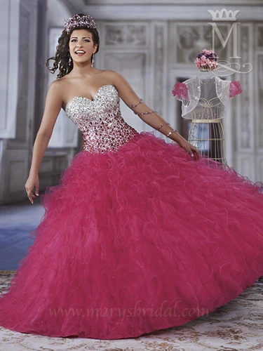 Magenta Sweet 16 Dresses