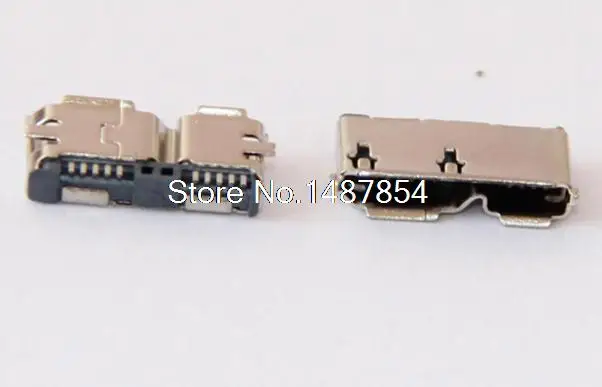 10 шт. pin Micro USB 3 0 Женский SMD разъем SMT PCB паяльный медь|Соединители| |