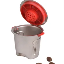 Кофейный фильтр из нержавеющей стали аппаратная чашка кофе машинный фильтр Капсульная чашка 004