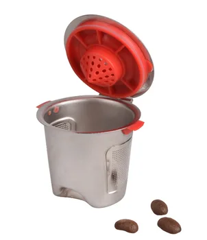 Coffee filter stainless steel hardware cup coffee machine filter capsule cup 004 Coffee filter stainless steel hardware cup coffee machine filter capsule cup 004