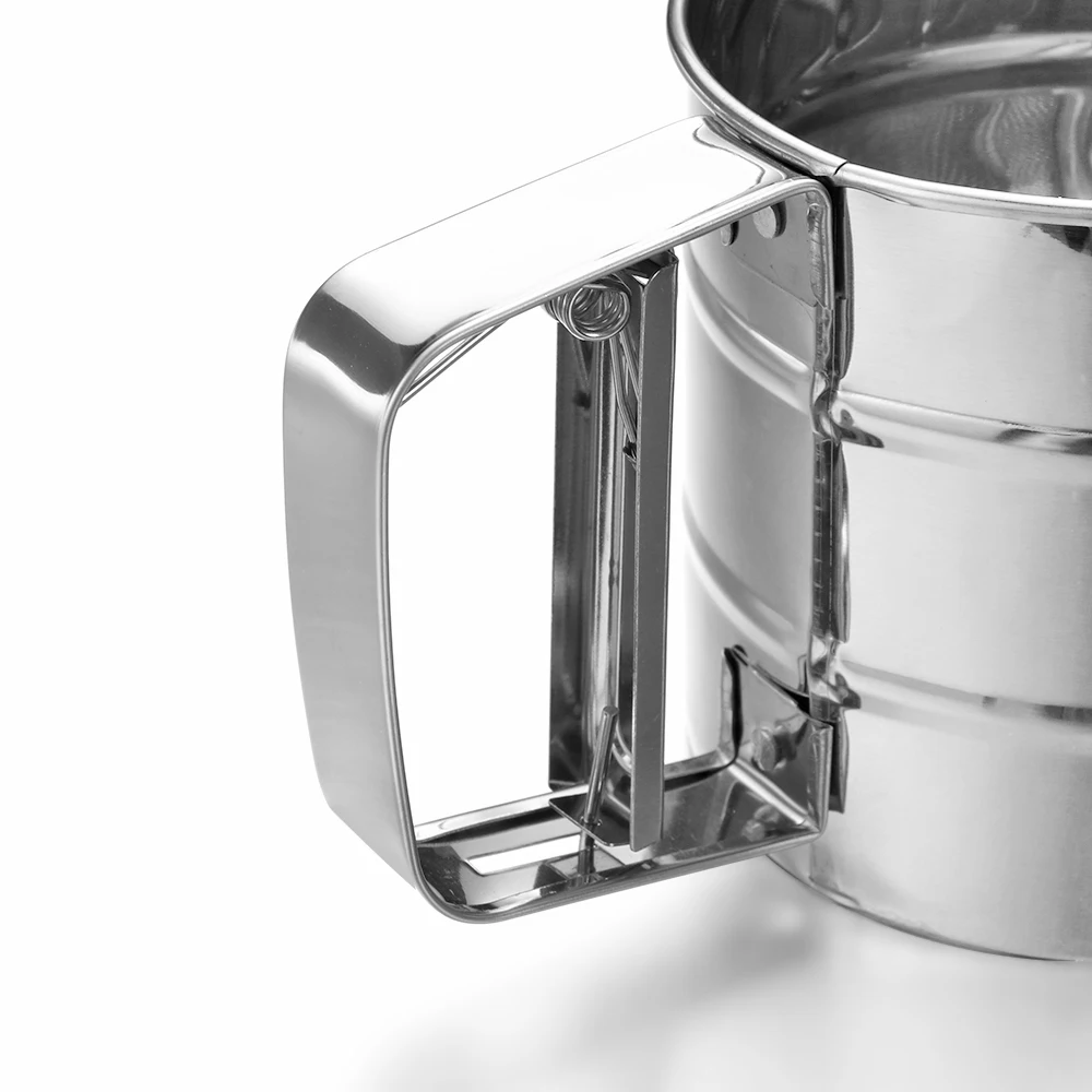 Новая посуда сито для нарезки кофе сахарная пудра кухонные инструменты мука кружка-сито дизайн сито для муки выпечки Кондитерские инструменты