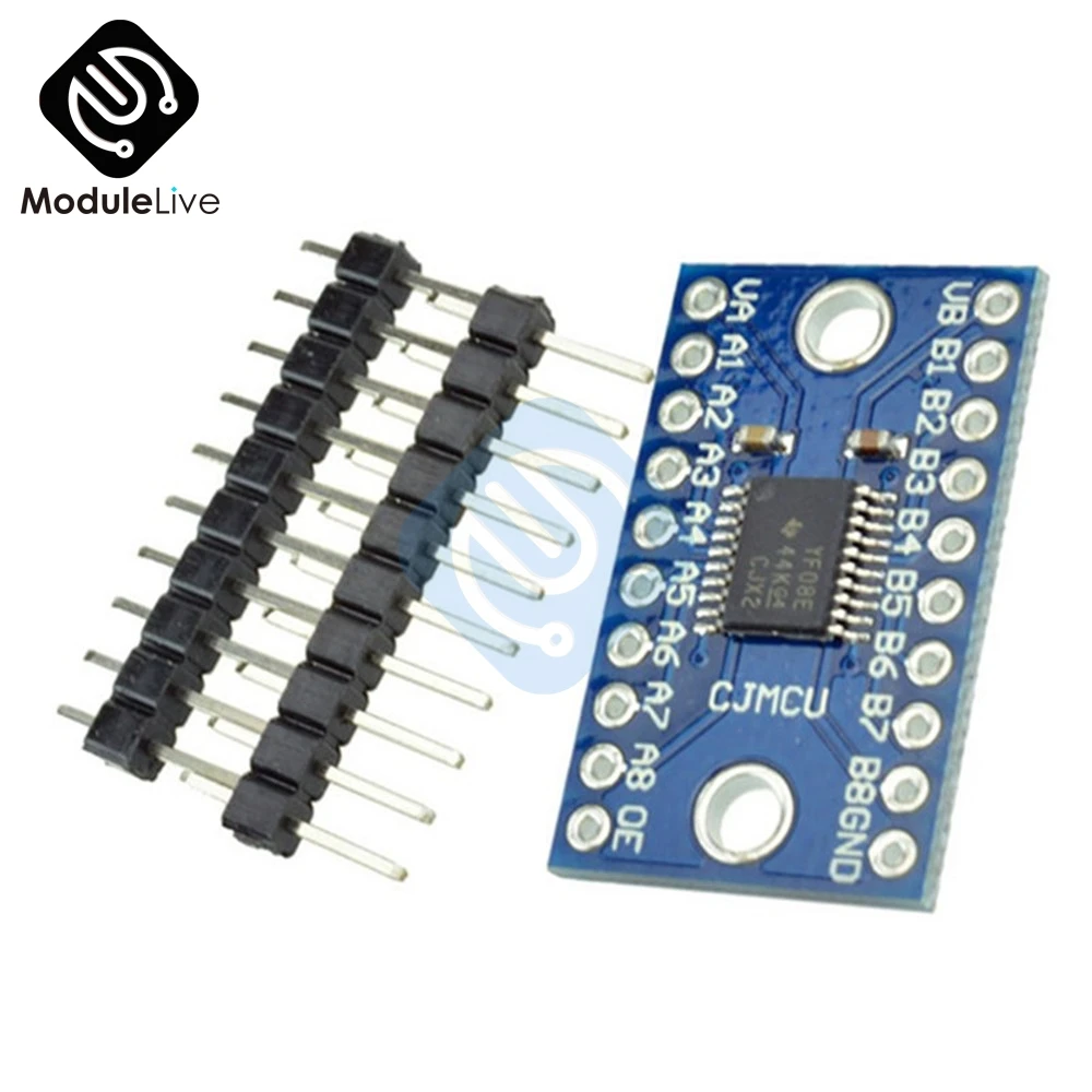 Pin Header for Arduino 8-CH Bi-Directional Logic Level Module Converter