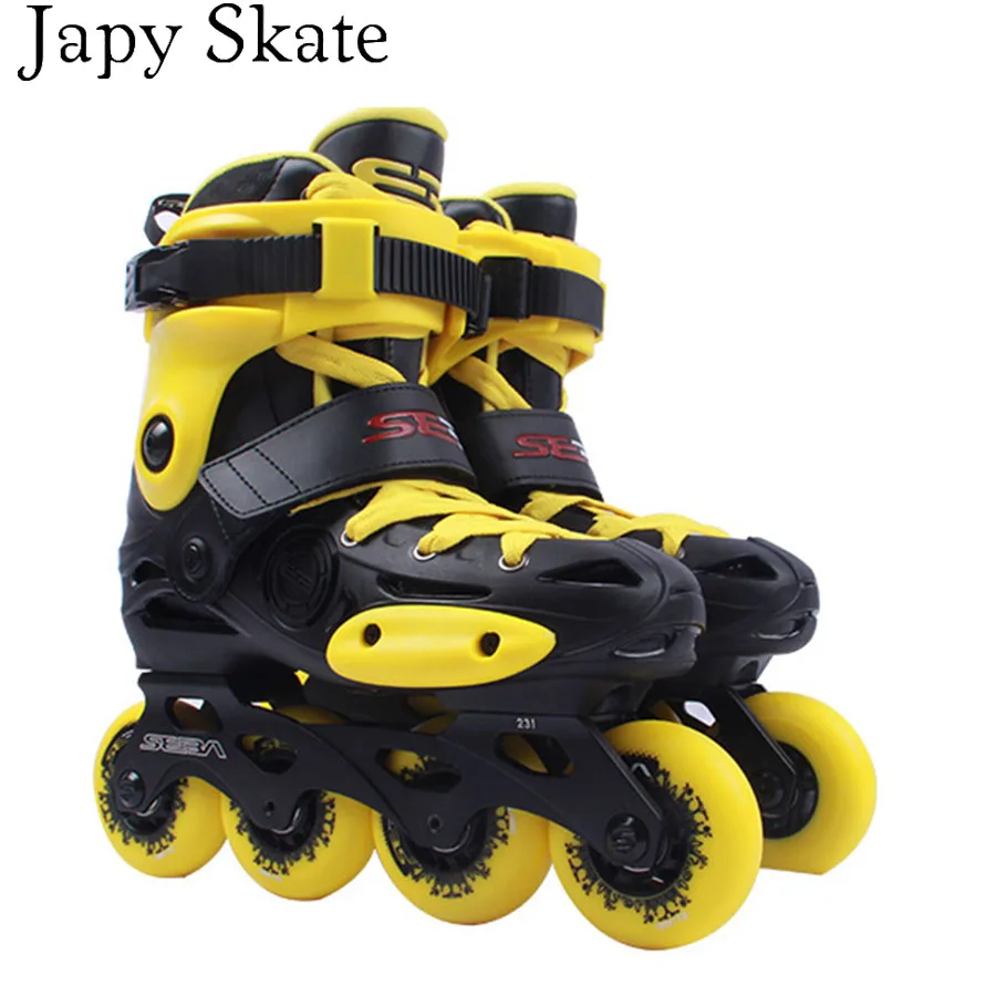 Adult Roller Skates Japy Skate Original SEBA EB Professional Slalom Inline Skates Sliding Free Skating Patines