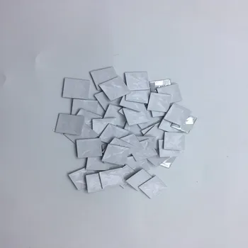 

RIOOAK 5 pcs 15*15mm Car Key Shell Sticker Logo For Citroen Emblem Badge Aluminum DIY metal car key logo white color