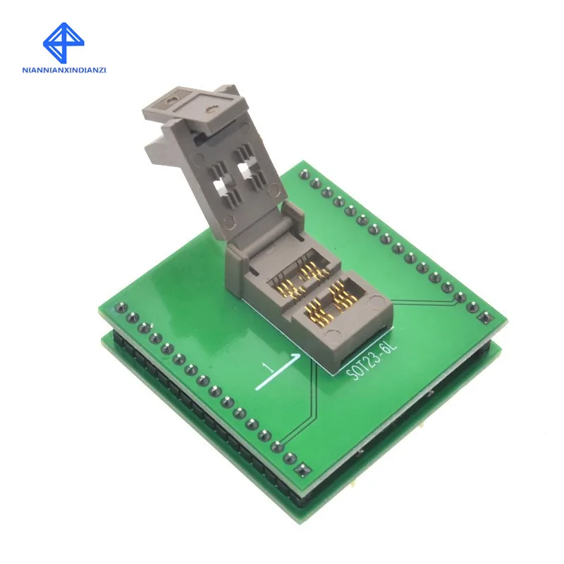 Niannianxindian zi SOT23 6L To DIP6 IC программатор адаптер тестовая розетка микросхемы|ic socket|ic chip