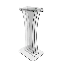 Clear Acrylic Lucite Podium Pulpit Lectern