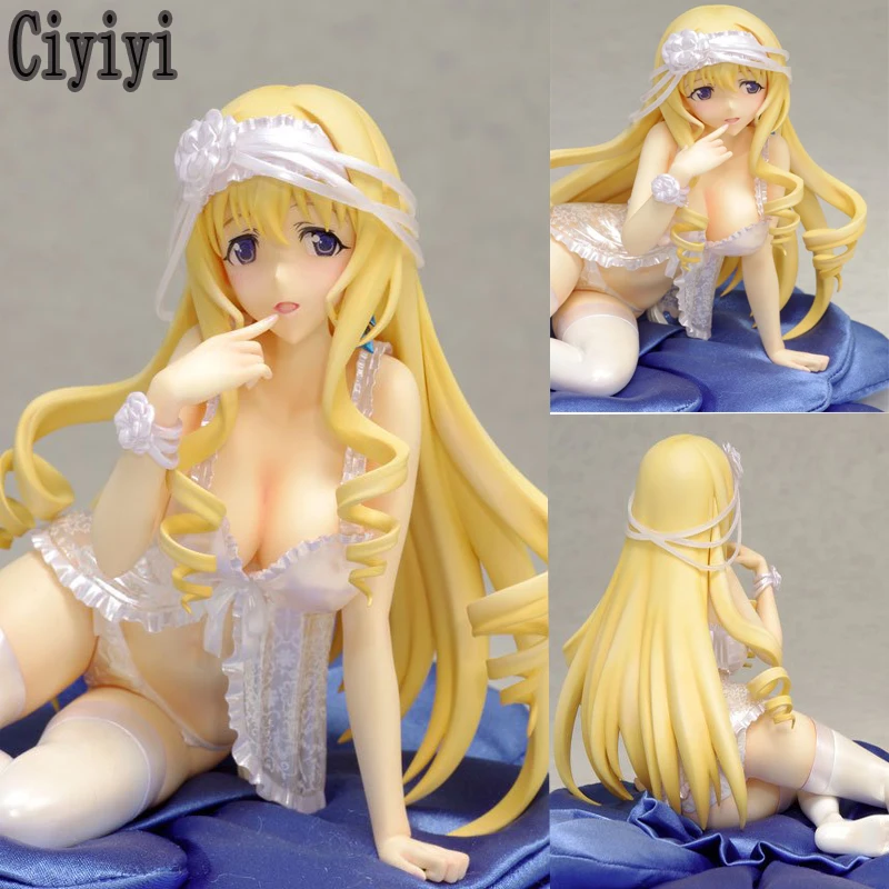 

Japanese Anime Infinite Stratos Cecilia Alcott Pvc Action Figure Toy Wave Lingerie Style IS Sexy Girl Display Model Jouet Gift