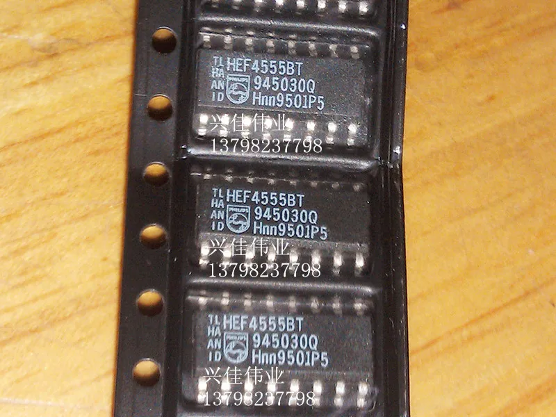 

10PCS New original authentic HEF4555BT Chip SOP-16 encoder decoder chips