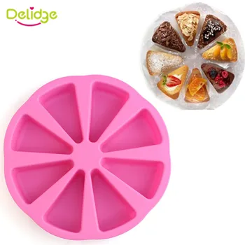 

Delidge 1PC Round Silicone Cake Mold 3D Chocolate Muffin Cupcake Candy Mold DIY Fondant Cake Decorating Tools Dropshipping