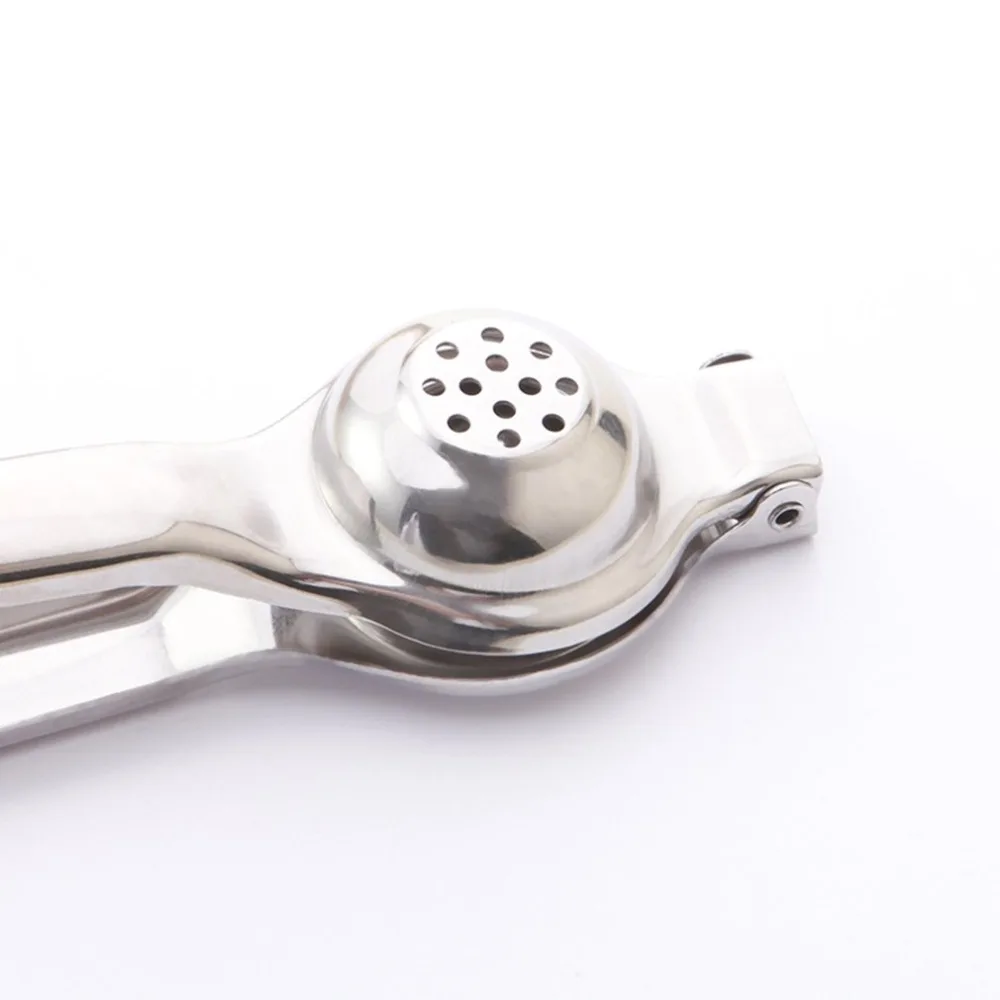 

HQS-110467 Stainless steel manual lemon juicer lemon clip Suitable for a variety of fruits Color box packaging
