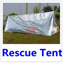1X аварийного тентовое укрытие для экстренных ситуаций Кемпинг Пеший Туризм конец света преп для ежедневного использования, инструменты для выживания, Термальность тент высокое качество, розничная