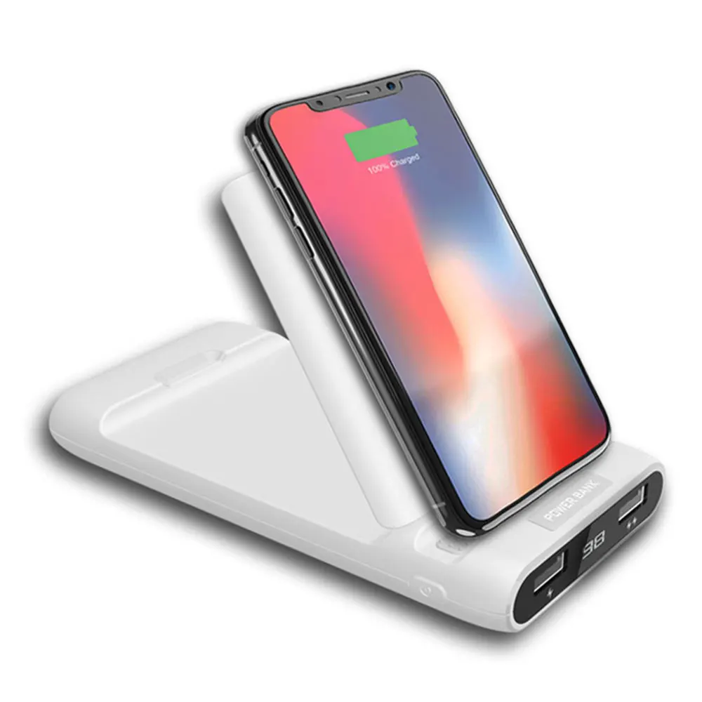 Caseier 3 в 1 10000 мА/ч Мощность Bank зарядное устройство для iPhone Универсальный двойной