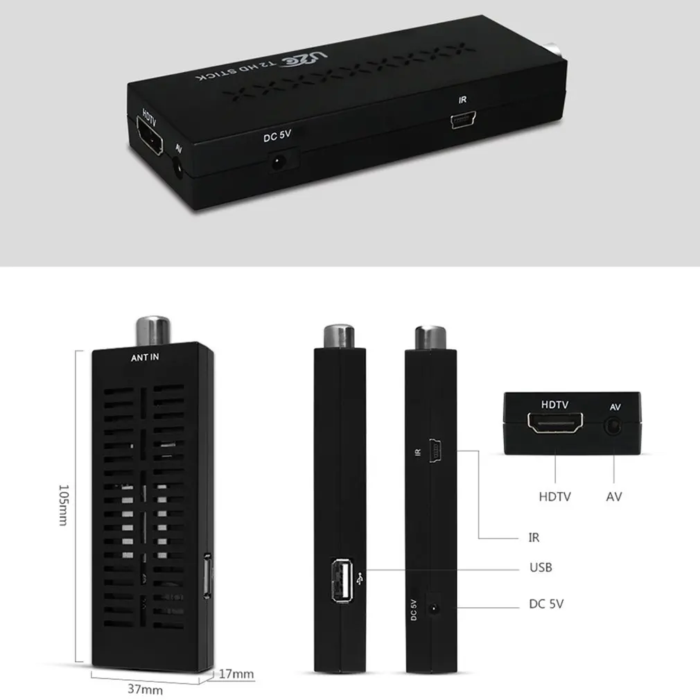 DVB T2 цифровой спутниковый ресивер, антенна 1080P Full HD DVB-T2, ТВ-приставка, ТВ-приставка, ТВ-приставка для России