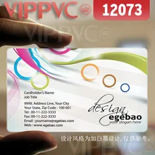 12073 индивидуальные визитные карточки-матовые лица прозрачная карта тонкий 0,36 мм